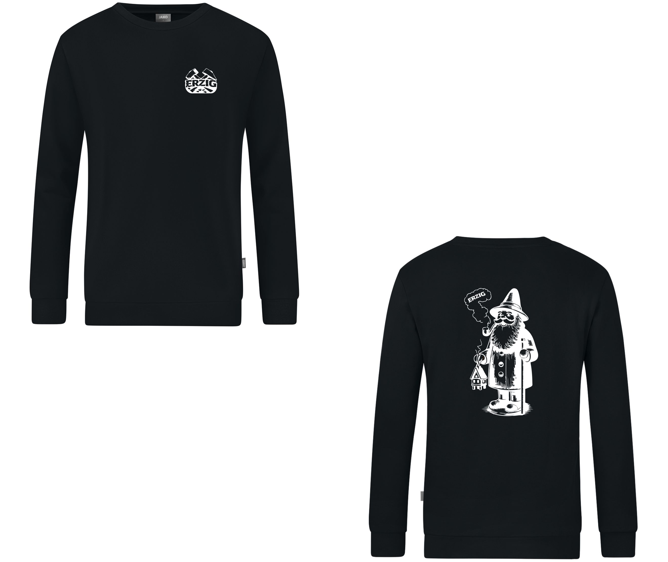 Sweat Schwarz "Räuchermännl"