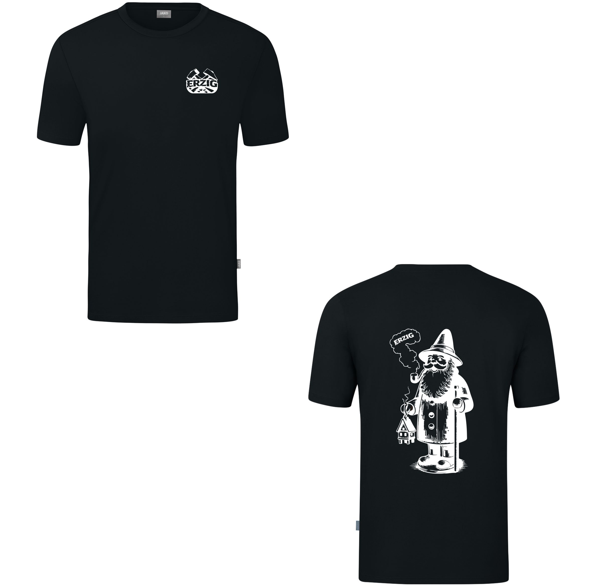 T-Shirt Schwarz "Räuchermännl"