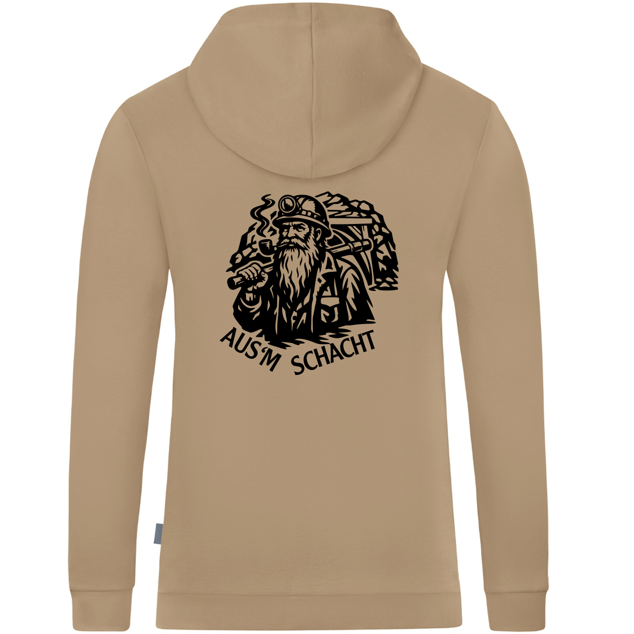 Hoodie Braun "Schacht"