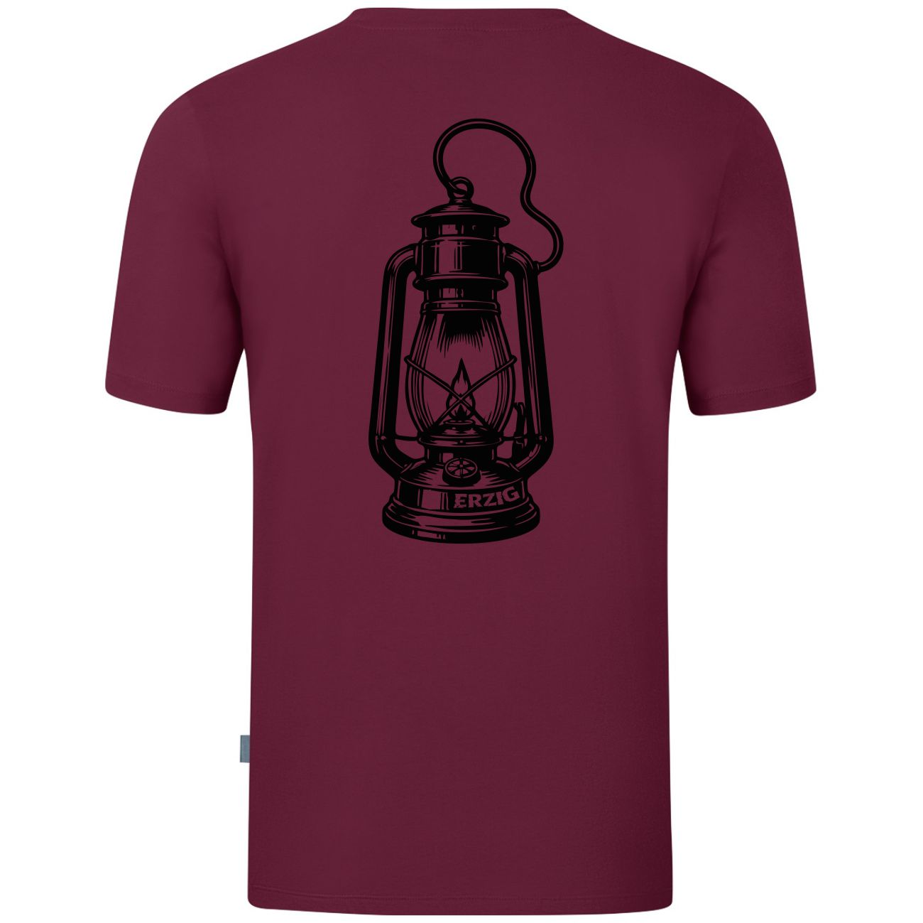 T-Shirt Maroon "Grubenlampe"