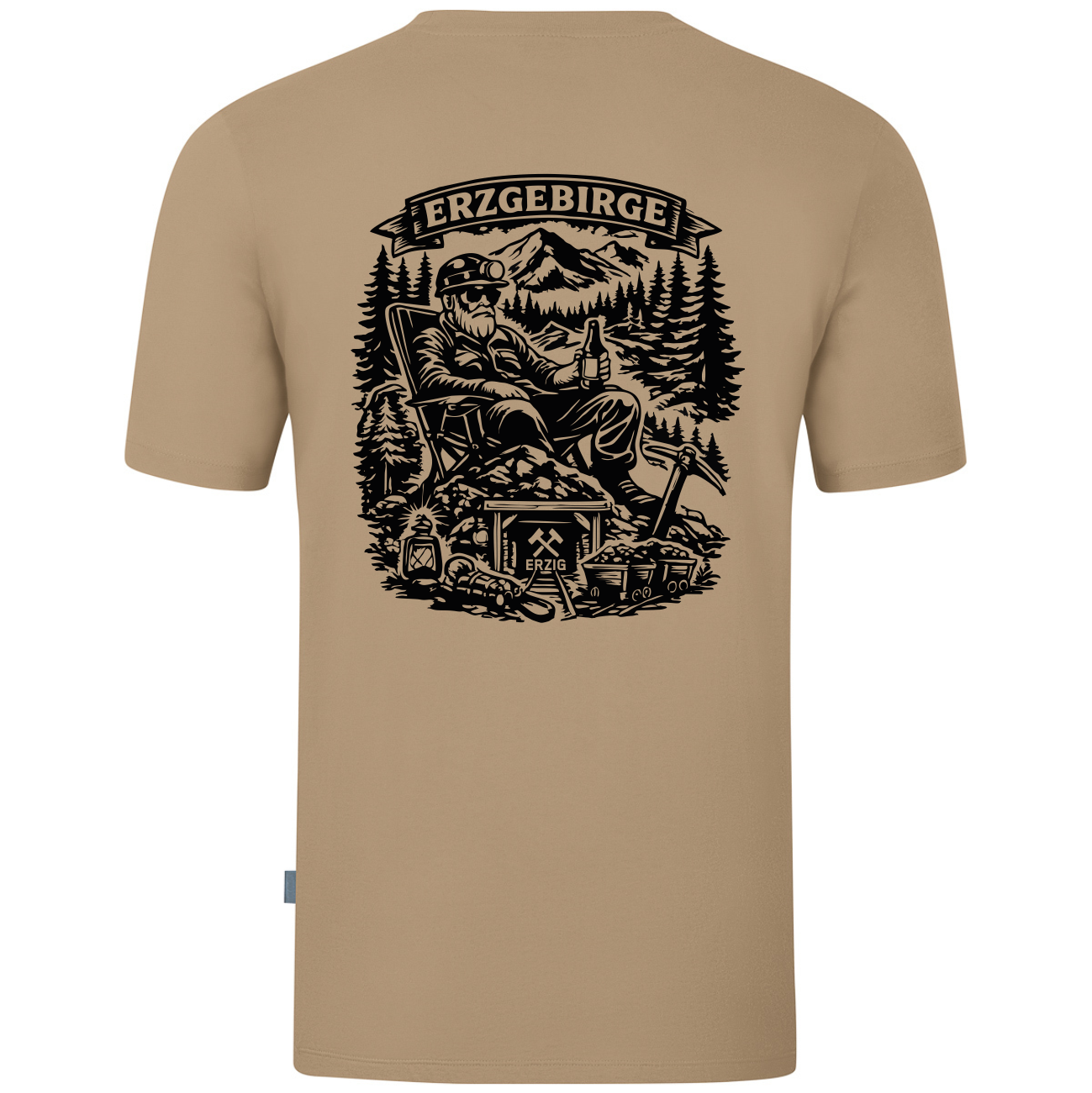 T-Shirt Braun "Feieromd"