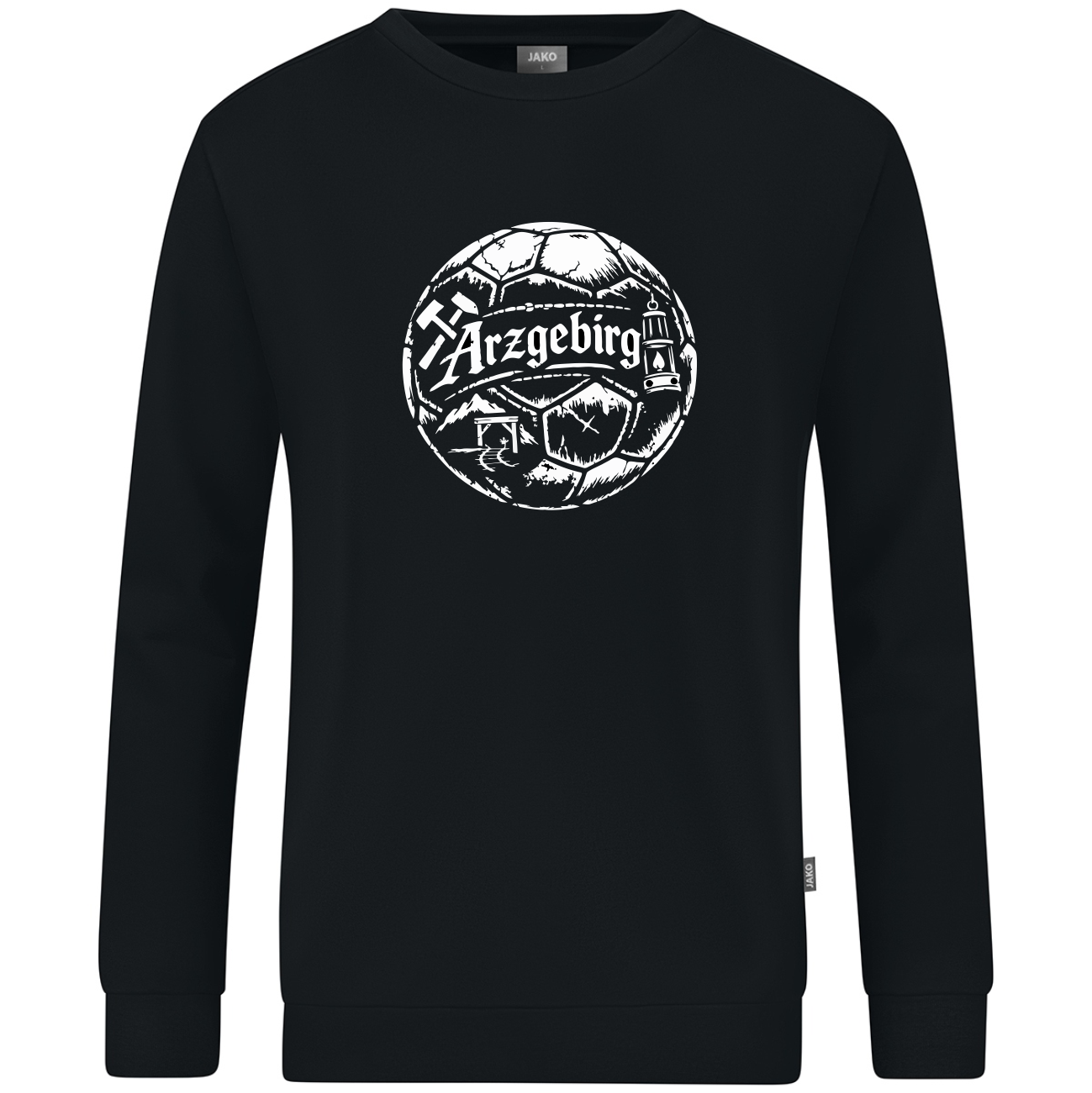 Sweat Schwarz "Arzgebirg Fußball"