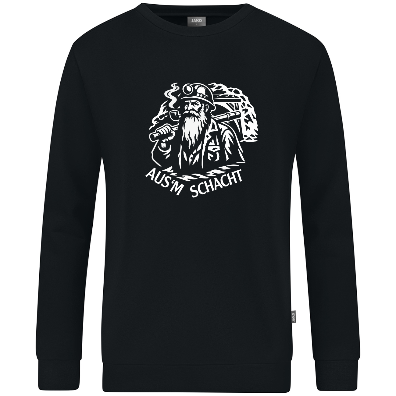 Sweat Schwarz "Aus'm Schacht"
