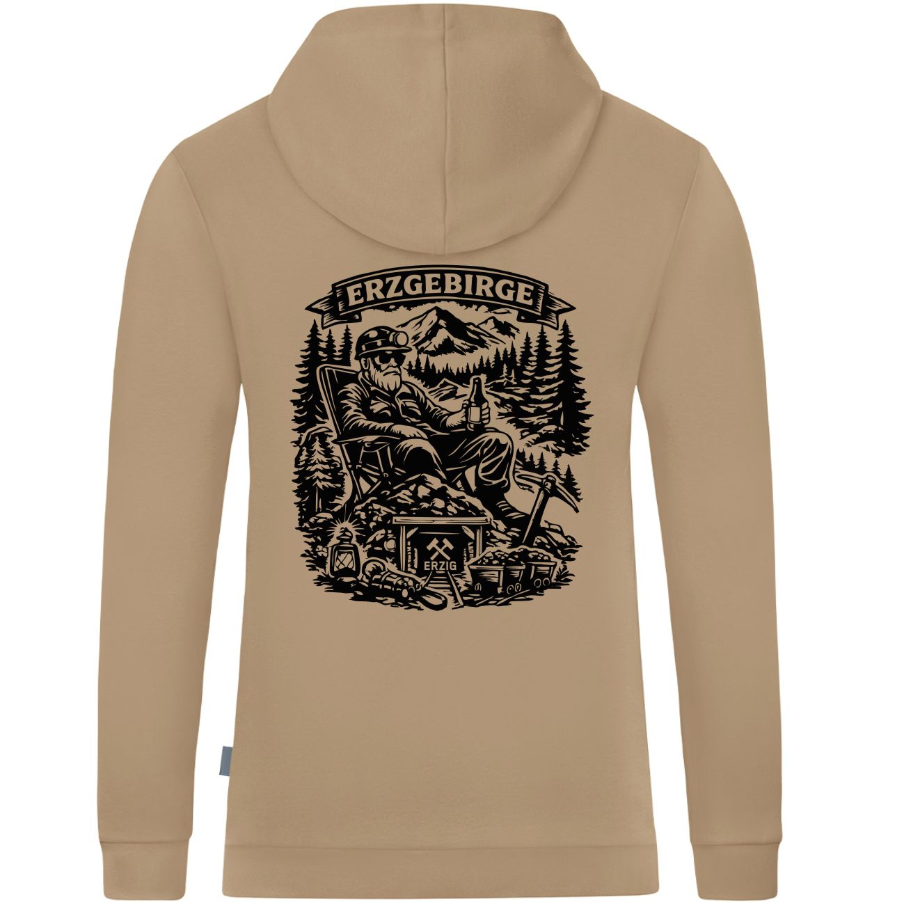 Hoodie Braun "Feieromd"